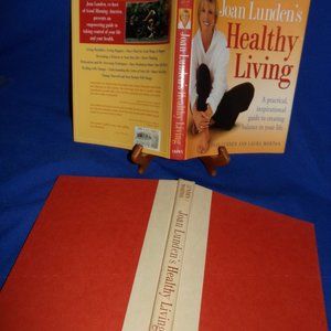 COPY - Healthy Living by Joan Lunden & Laura Morton - Hard Cover Book - Inspira…